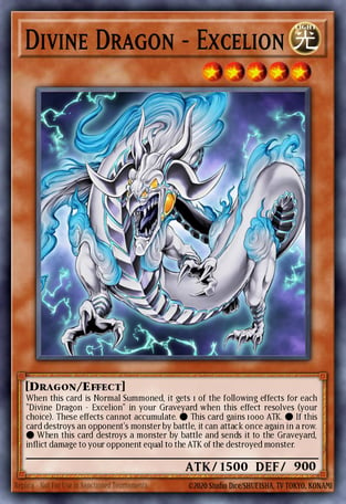 Divine Dragon - Excelion - Yu-Gi-Oh! Card Database - YGOPRODeck