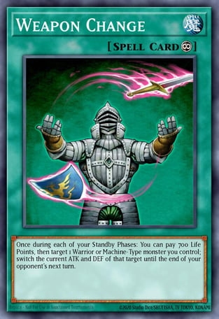 Weapon Change - Yu-Gi-Oh! Card Database - YGOPRODeck