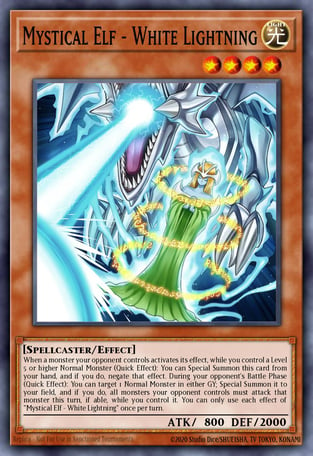 Mystical Elf - White Lightning - Yu-Gi-Oh! Card Database - YGOPRODeck