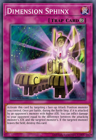 Dimension Sphinx Yu Gi Oh Card Database Ygoprodeck