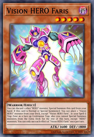 Vision HERO Faris - Yu-Gi-Oh! Card Database - YGOPRODeck