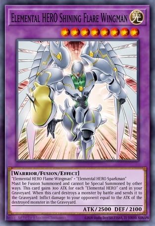 Elemental HERO Shining Flare Wingman