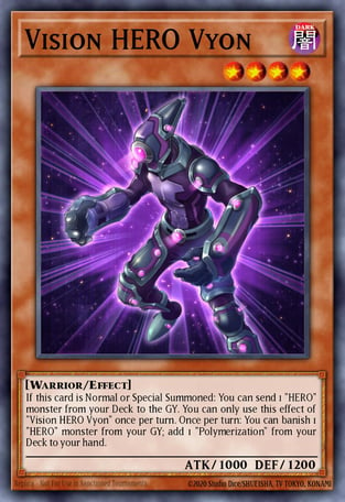 Vision HERO Vyon - Yu-Gi-Oh! Card Database - YGOPRODeck