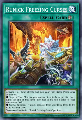Runick Freezing Curses