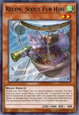 Recon, Scout Fur Hire