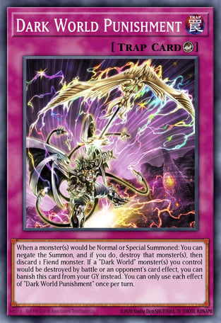 Dark World Punishment - Yu-Gi-Oh! Card Database - YGOPRODeck