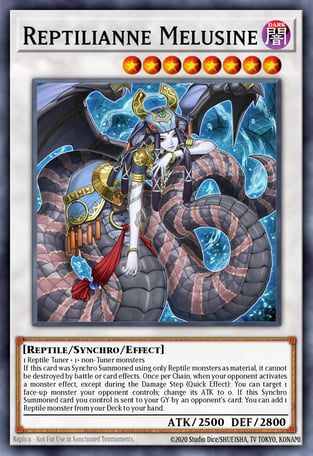 Reptilianne Melusine - Yu-Gi-Oh! Card Database - YGOPRODeck