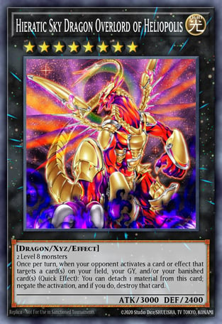 Hieratic Sky Dragon Overlord of Heliopolis - Yu-Gi-Oh! Card Database ...