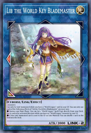 Lib the World Key Blademaster