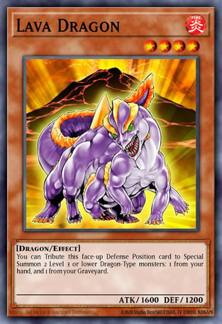 Lava Dragon - Yu-Gi-Oh! Card Database - YGOPRODeck