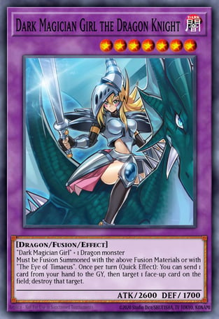 Dark Magician Girl The Dragon Knight Yu Gi Oh Card Database Ygoprodeck 