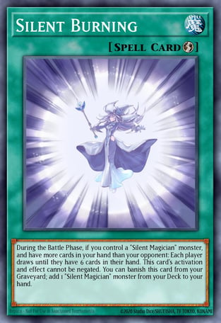 Silent Burning - Yu-Gi-Oh! Card Database - YGOPRODeck