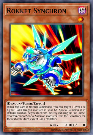 Rokket Synchron - Yu-Gi-Oh! Card Database - YGOPRODeck