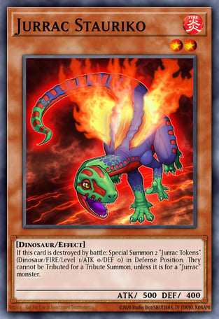 Jurrac Stauriko - Yu-Gi-Oh! Card Database - YGOPRODeck