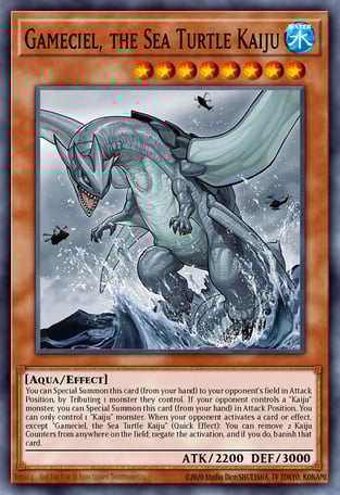 Gameciel, the Sea Turtle Kaiju