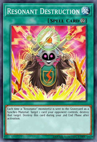 Resonant Destruction - Yu-Gi-Oh! Card Database - YGOPRODeck