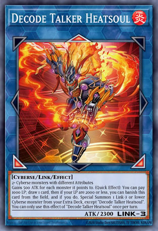 Decode Talker Heatsoul Yu Gi Oh Card Database Ygoprodeck