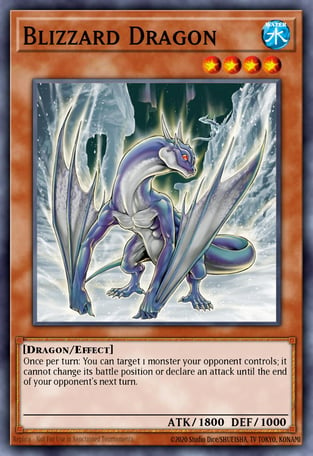 Coordinar Salvaje mosquito Blizzard Dragon - Yu-Gi-Oh! Card Database - YGOPRODeck