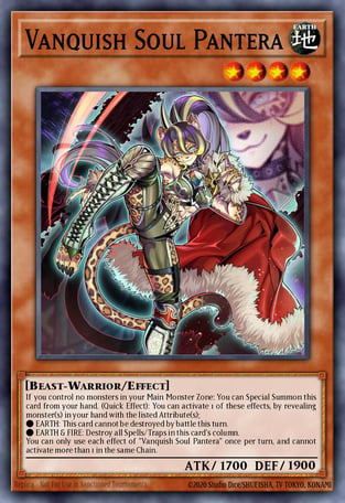 Vanquish Soul Pantera - Yu-Gi-Oh! Card Database - YGOPRODeck