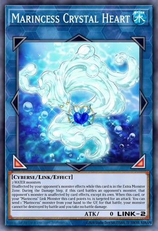 Marincess Crystal Heart - Yu-Gi-Oh! Card Database - YGOPRODeck