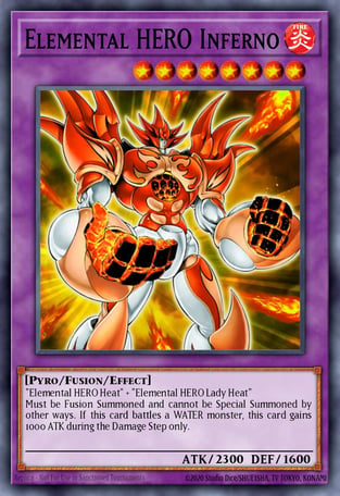 Elemental HERO Inferno - Yu-Gi-Oh! Card Database - YGOPRODeck