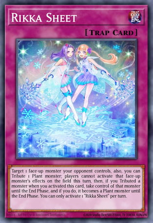 Rikka Sheet - Yu-Gi-Oh! Card Database - YGOPRODeck