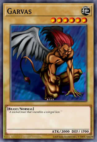 Garvas - Yu-Gi-Oh! Card Database - YGOPRODeck