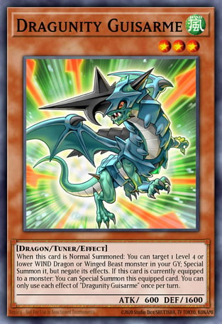 Dragunity Guisarme - Yu-Gi-Oh! Card Database - YGOPRODeck