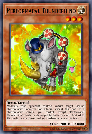 Performapal Thunderhino - Yu-Gi-Oh! Card Database - YGOPRODeck