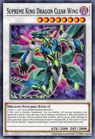 Supreme King Dragon Clear Wing