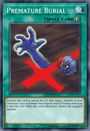 Premature Burial RP02-EN012 Common Yu-Gi-Oh Card New Mint/NMint 