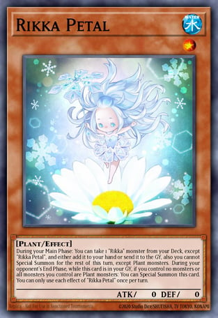 Rikka Petal - Yu-Gi-Oh! Card Database - YGOPRODeck