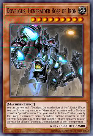 Dovelgus, Generaider Boss of Iron