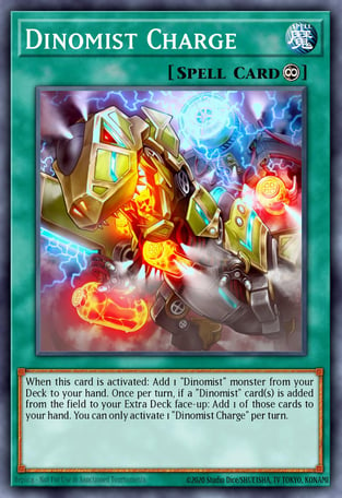 Dinomist Charge - Yu-Gi-Oh! Card Database - YGOPRODeck