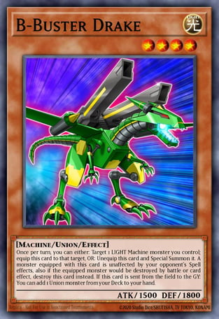 B-Buster Drake - Yu-Gi-Oh! Card Database - YGOPRODeck