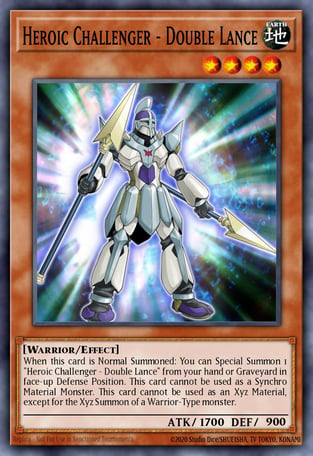 Heroic Challenger - Double Lance - Yu-Gi-Oh! Card Database - YGOPRODeck