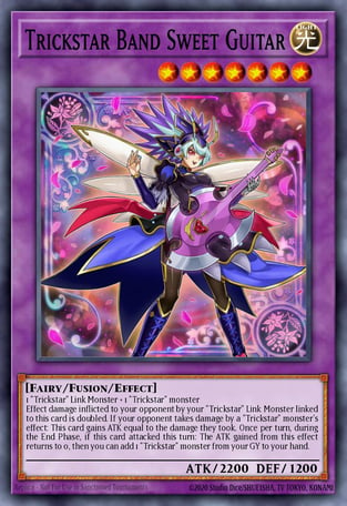 Trickstar Band Sweet Guitar - Yu-Gi-Oh! Card Database - YGOPRODeck