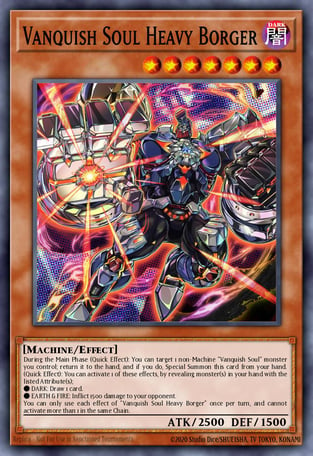 Vanquish Soul Heavy Borger - Yu-Gi-Oh! Card Database - YGOPRODeck