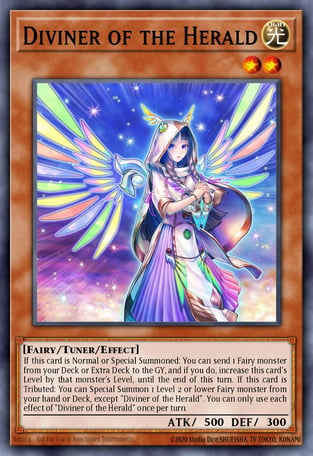 Diviner of the Herald - Yu-Gi-Oh! Card Database - YGOPRODeck