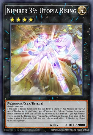 Number 39: Utopia Rising - Yu-Gi-Oh! Card Database - YGOPRODeck