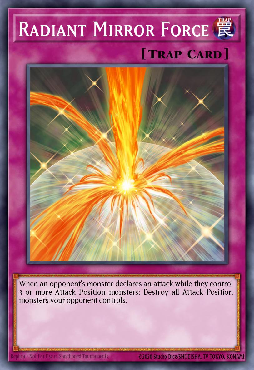 YuGiOh MIRROR FORCE*GREAT CARD*