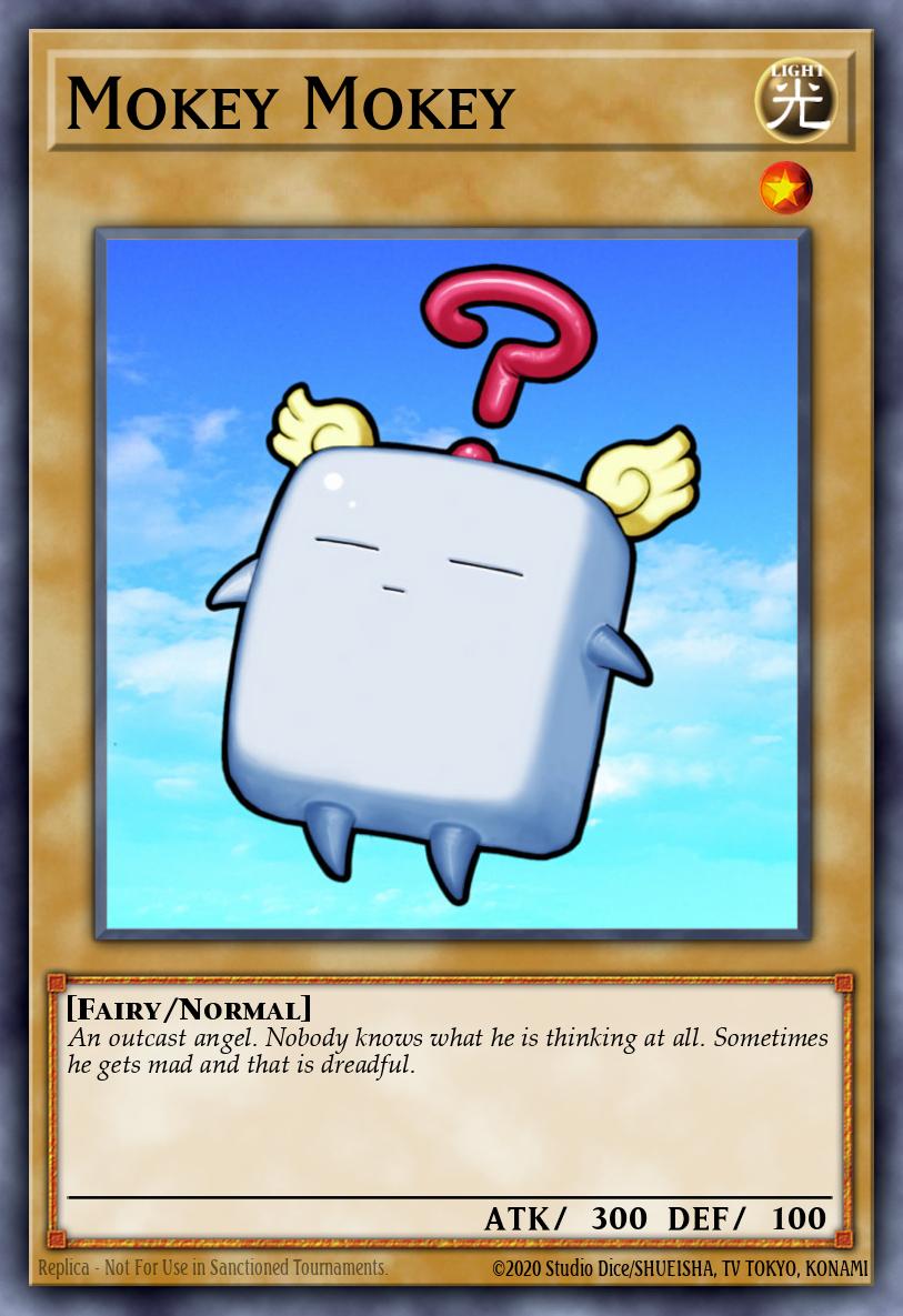 Mokey Mokey is one of the cutest yugioh cards