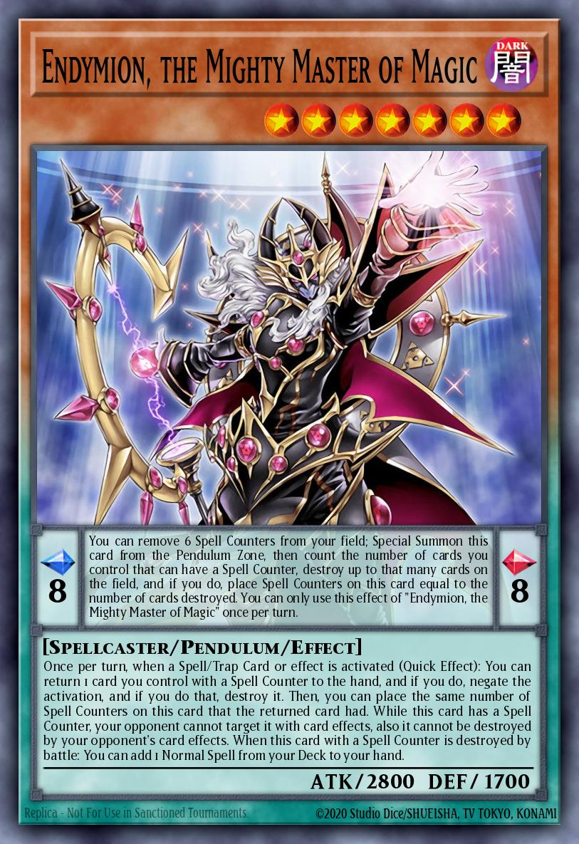 Endymion, the Mighty Master of Magic - Card Information | Yu-Gi-Oh! Database