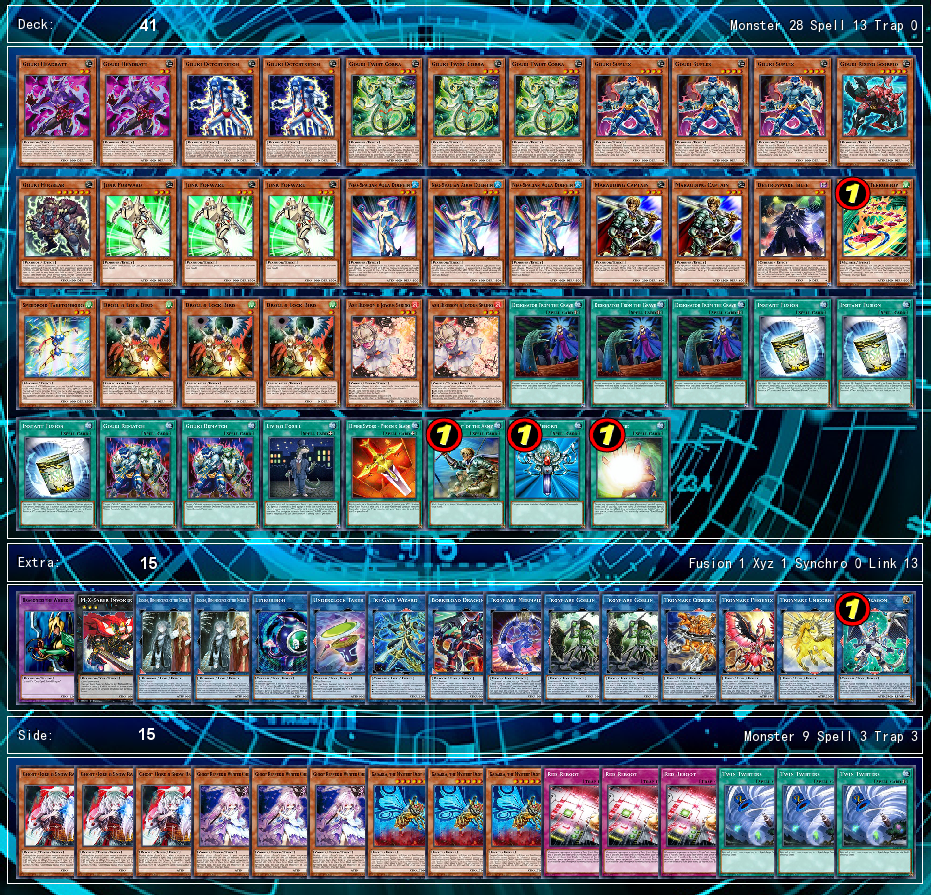 TCG POTE Metagame Tournament Report: 1 - YGOPRODeck