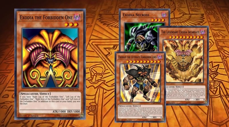 Egyptian Gods,Ties of the Brethern 43-Cards Deck LDK2 Exodia The Forbidden one 