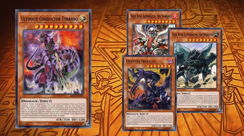 Featured image of post True King Dino Combos 2020 Bahrastos will special summon agnimazud from the deck and agnimazud will add you can combine your true kings to play true king of all calamities which will completely shut down your opponent s monsters for the turn