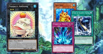 Ultra Pro Sleeves! YuGiOh Toadally Awesome Frog Ronintoadin Marincess Deck 