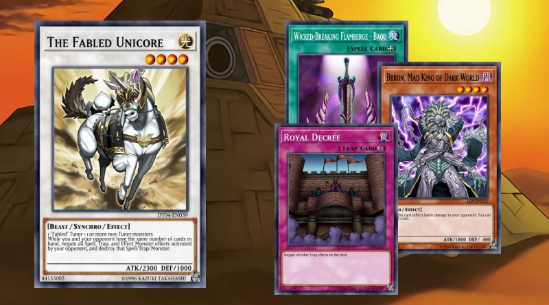 The Fabled Unicore Deck Ygoprodeck