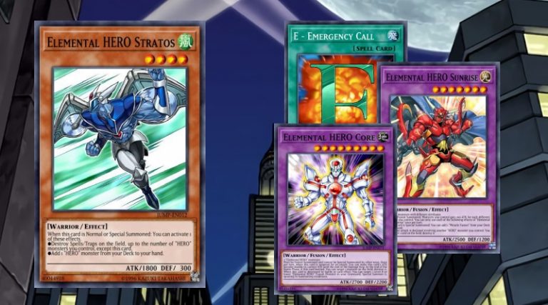 elemental hero deck for yugioh dawn of a new era