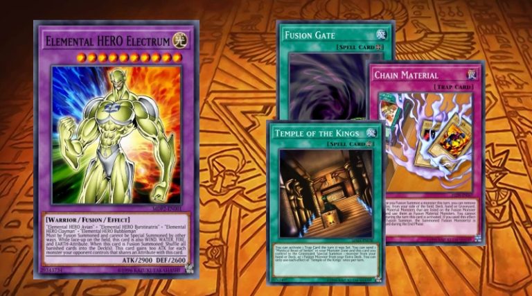elemental hero electrum deck duel links